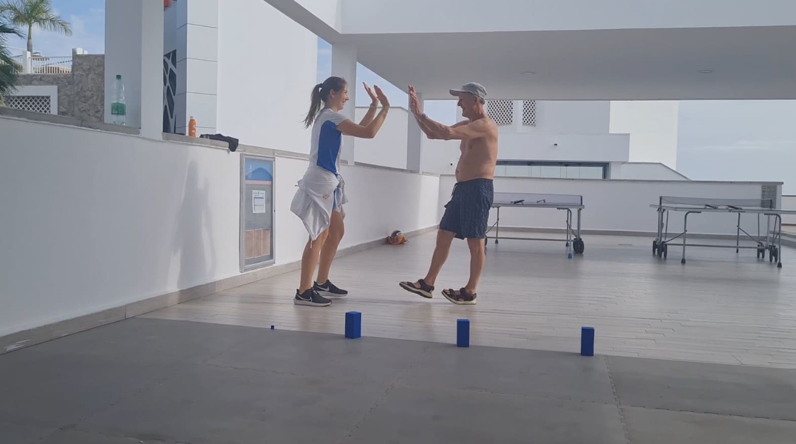 Indoor Kubb auf Gran Canaria