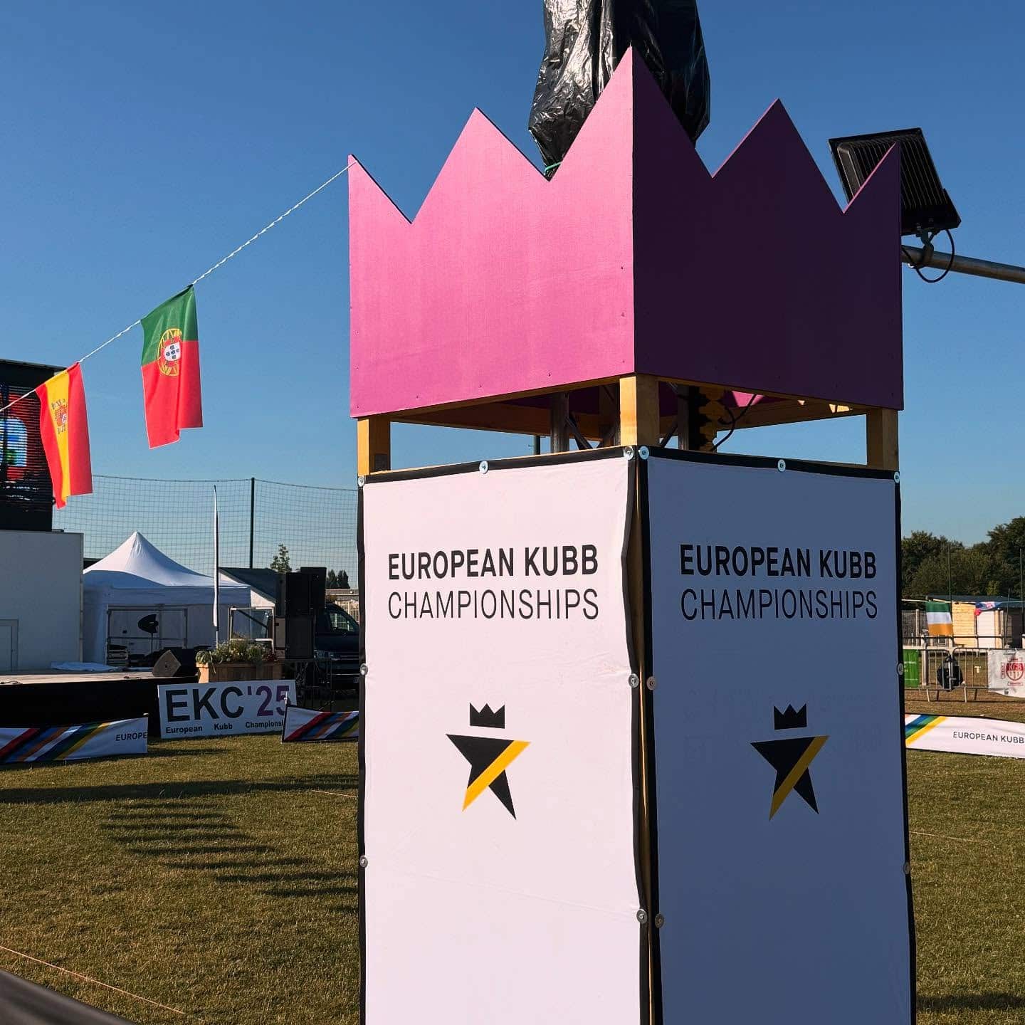 Top Kubb Turniere, Finalfeld im Hintergrund der Europameisterschaften 