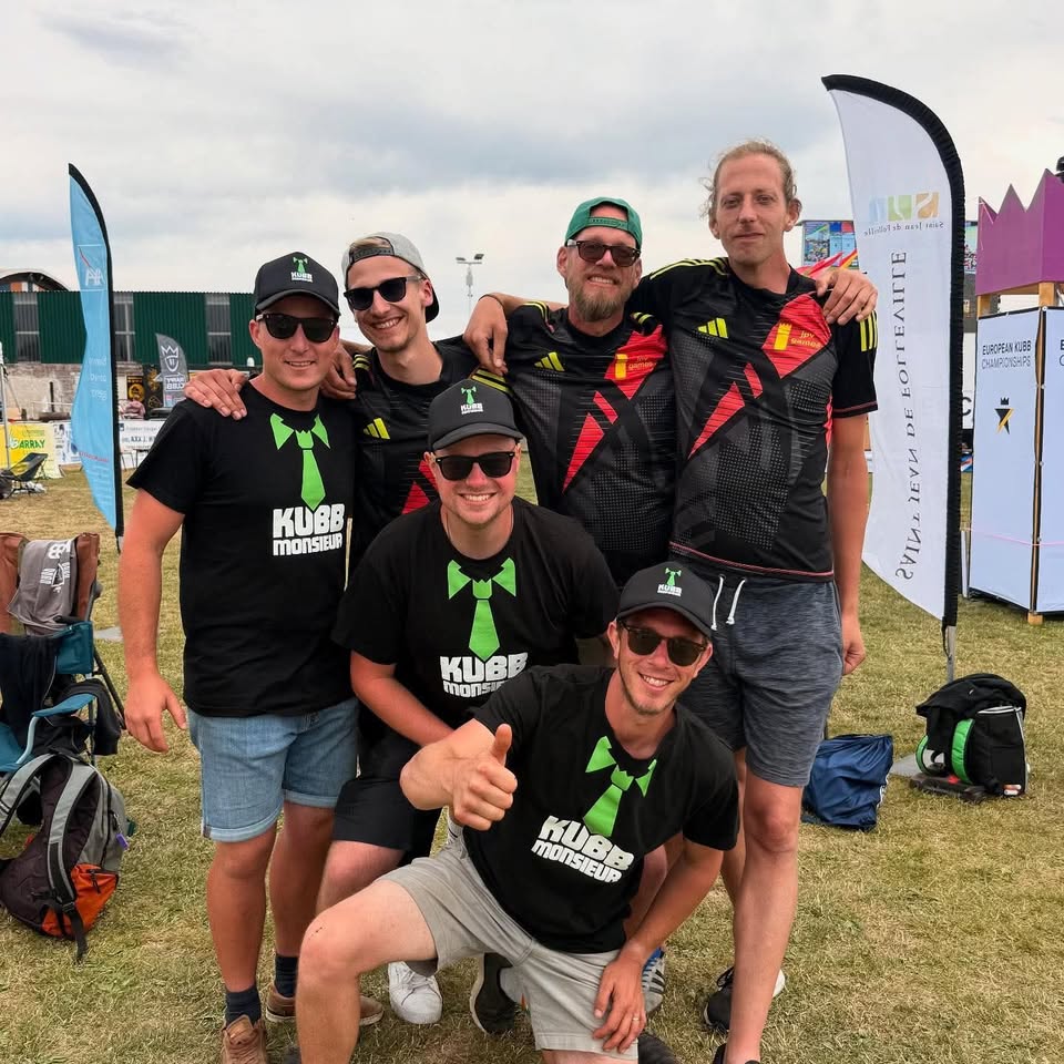 Viertelfinale Kubbless vs Kubb Monsieur in Frankreich