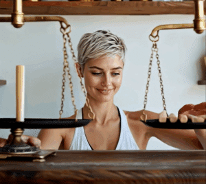 Kubb gleiche Gewichte - Wiegen 2